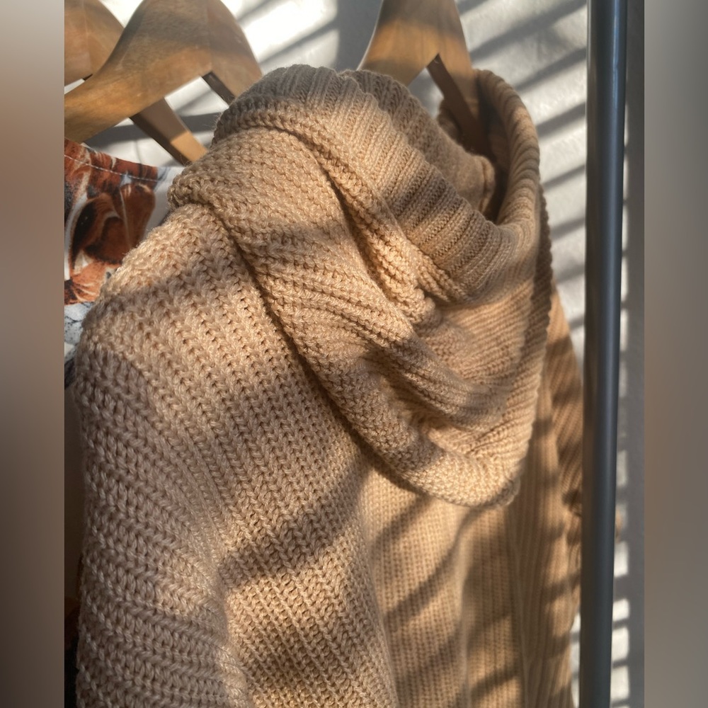 Crochet Solid hoodie